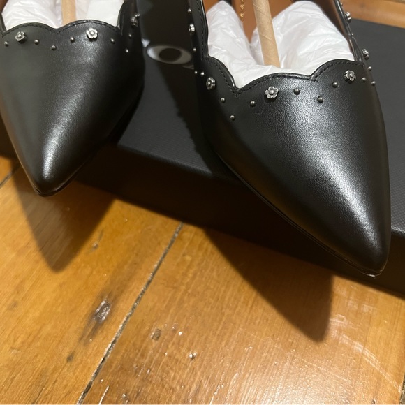 NWT Coach Waverly 85MM TRSTD LTR Black size 8B w box and dust bag - Picture 11 of 11